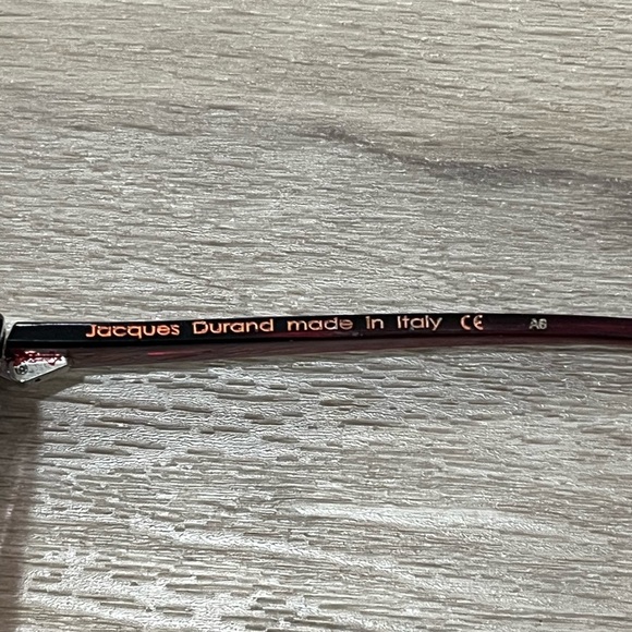 Jacques Durand Zannone XL Unisex Designer Eyeglass Frames Only 236-009 Italy - Picture 3 of 5